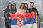 Farewell Tijana Bogicevic in Kiev at the Eurovision Song Contest (Eurovision Song Contest 2017).Ispracaj Tijane Bogicevic u Kijev na Eurosong (pesma Evrovizije 2017)