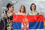 Farewell Tijana Bogicevic in Kiev at the Eurovision Song Contest (Eurovision Song Contest 2017).Ispracaj Tijane Bogicevic u Kijev na Eurosong (pesma Evrovizije 2017)