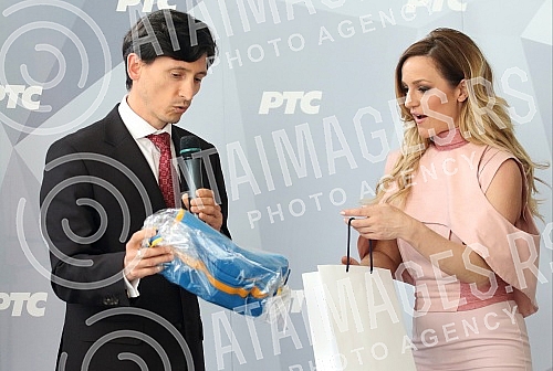 Farewell Tijana Bogicevic in Kiev at the Eurovision Song Contest (Eurovision Song Contest 2017).Ispracaj Tijane Bogicevic u Kijev na Eurosong (pesma Evrovizije 2017)