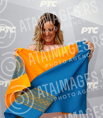 Farewell Tijana Bogicevic in Kiev at the Eurovision Song Contest (Eurovision Song Contest 2017).Ispracaj Tijane Bogicevic u Kijev na Eurosong (pesma Evrovizije 2017)