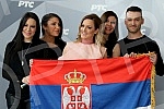 Farewell Tijana Bogicevic in Kiev at the Eurovision Song Contest (Eurovision Song Contest 2017).Ispracaj Tijane Bogicevic u Kijev na Eurosong (pesma Evrovizije 2017)