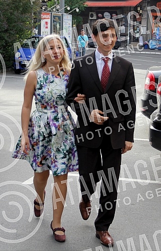 Farewell Tijana Bogicevic in Kiev at the Eurovision Song Contest (Eurovision Song Contest 2017).Ispracaj Tijane Bogicevic u Kijev na Eurosong (pesma Evrovizije 2017)