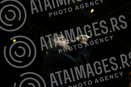 Concert of band Dead Kennedys held on Swimming pool 