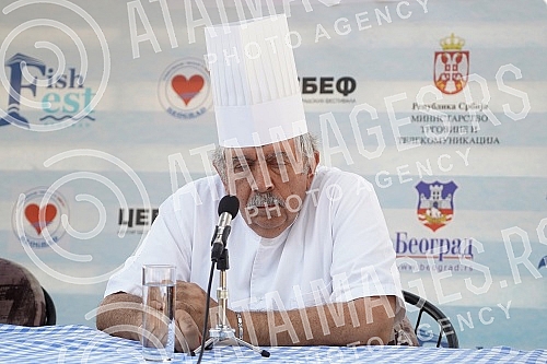 A press conference was held at Kalemegdan, near the Nebojsa Tower, at which the 