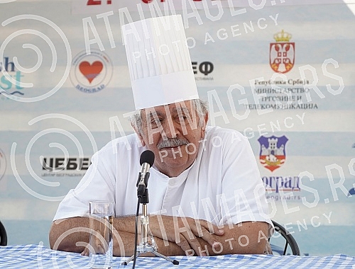 A press conference was held at Kalemegdan, near the Nebojsa Tower, at which the 