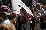 A protest of the Union of Education Workers of Serbia called 