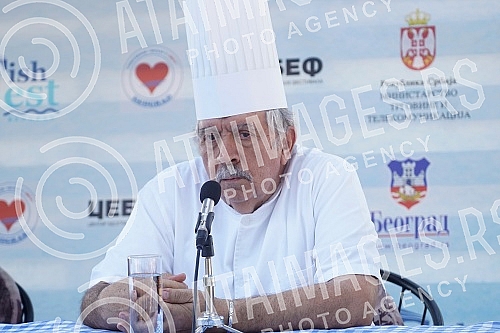 A press conference was held at Kalemegdan, near the Nebojsa Tower, at which the 