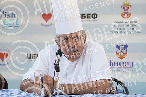 A press conference was held at Kalemegdan, near the Nebojsa Tower, at which the 