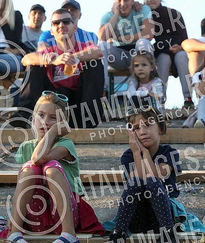 The first EcoKultArt festival in the Danube amphitheater on the left bank of the Danube KRNJART, organized by the citizens' association 