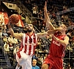 Utakmica 20. kola ABA Lige izmedju KK Crvena Zvezda Telekom (Beograd) i KK Metalac (Valjevo) odigrana u hali Pionir.
