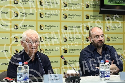 Press conference of the Demostat Research and Publishing Center.Konferencija za medije Istrazivacko izdavackog centra Demostat.