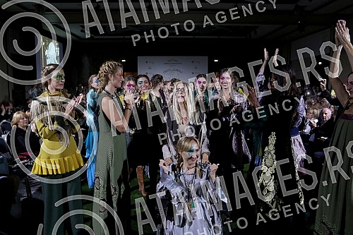 Fashion show by Verica Rakocevic held in Hilton hotel.Modna revija Verice Rakocevic odrzana u hotelu Hilton.