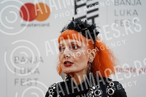 The performance of Josipa Lisac on the big stage of the fortress Kastel Banja Luka during the second evening of the second international music festival Banja Luka Fest, which will last until July 9.Nastup Josipe Lisac na velikoj sceni tvrdjave Kast