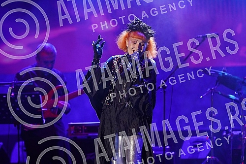The performance of Josipa Lisac on the big stage of the fortress Kastel Banja Luka during the second evening of the second international music festival Banja Luka Fest, which will last until July 9.Nastup Josipe Lisac na velikoj sceni tvrdjave Kast