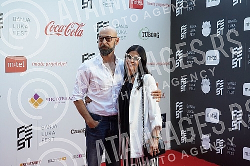 The performance of Josipa Lisac on the big stage of the fortress Kastel Banja Luka during the second evening of the second international music festival Banja Luka Fest, which will last until July 9.Nastup Josipe Lisac na velikoj sceni tvrdjave Kast