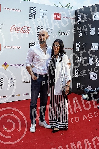 The performance of Josipa Lisac on the big stage of the fortress Kastel Banja Luka during the second evening of the second international music festival Banja Luka Fest, which will last until July 9.Nastup Josipe Lisac na velikoj sceni tvrdjave Kast