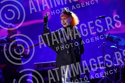The performance of Josipa Lisac on the big stage of the fortress Kastel Banja Luka during the second evening of the second international music festival Banja Luka Fest, which will last until July 9.Nastup Josipe Lisac na velikoj sceni tvrdjave Kast