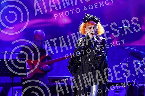 The performance of Josipa Lisac on the big stage of the fortress Kastel Banja Luka during the second evening of the second international music festival Banja Luka Fest, which will last until July 9.Nastup Josipe Lisac na velikoj sceni tvrdjave Kast