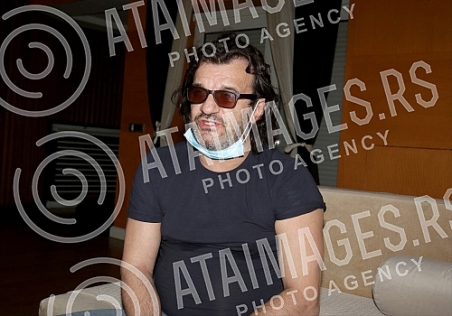 Singer Aleksandar Vuksanovic - Aca Lukas gave a concert on the terrace of his home. The working name of the show is 