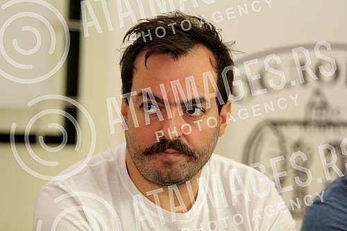 A press conference on the occasion of the shooting of the film 