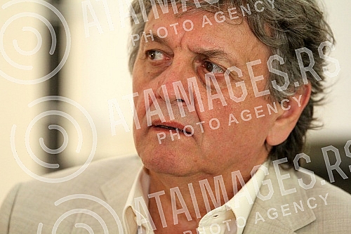 A press conference on the occasion of the shooting of the film 