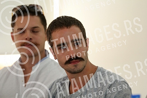 A press conference on the occasion of the shooting of the film 