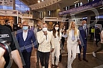 World-famous influencer and businessman of Italian origin Gianluca Vacchi and his partner Sharon Fonseca came to Belgrade today to receive the second dose of covid-19 vaccine at the Belgrade Fair.Svetski poznati influenser i biznismen italijanskog 