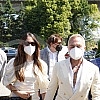 World-famous influencer and businessman of Italian origin Gianluca Vacchi and his partner Sharon Fonseca came to Belgrade today to receive the second dose of covid-19 vaccine at the Belgrade Fair.Svetski poznati influenser i biznismen italijanskog 