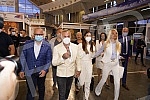 World-famous influencer and businessman of Italian origin Gianluca Vacchi and his partner Sharon Fonseca came to Belgrade today to receive the second dose of covid-19 vaccine at the Belgrade Fair.Svetski poznati influenser i biznismen italijanskog 