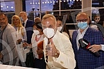World-famous influencer and businessman of Italian origin Gianluca Vacchi and his partner Sharon Fonseca came to Belgrade today to receive the second dose of covid-19 vaccine at the Belgrade Fair.Svetski poznati influenser i biznismen italijanskog 