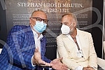 World-famous influencer and businessman of Italian origin Gianluca Vacchi and his partner Sharon Fonseca came to Belgrade today to receive the second dose of covid-19 vaccine at the Belgrade Fair.Svetski poznati influenser i biznismen italijanskog 