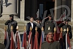 The general rehearsal of the ceremony on the occasion of the promotion of the youngest officers of the Serbian Army was held in front of the House of the National Assembly.Generalna proba svecanosti povodom promocije najmladjih oficira Vojske Srbij