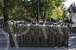 The general rehearsal of the ceremony on the occasion of the promotion of the youngest officers of the Serbian Army was held in front of the House of the National Assembly.Generalna proba svecanosti povodom promocije najmladjih oficira Vojske Srbij