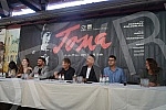 A press conference after the press screening of the film 