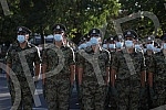 The general rehearsal of the ceremony on the occasion of the promotion of the youngest officers of the Serbian Army was held in front of the House of the National Assembly.Generalna proba svecanosti povodom promocije najmladjih oficira Vojske Srbij