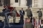The general rehearsal of the ceremony on the occasion of the promotion of the youngest officers of the Serbian Army was held in front of the House of the National Assembly.Generalna proba svecanosti povodom promocije najmladjih oficira Vojske Srbij