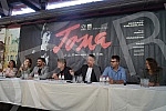 A press conference after the press screening of the film 