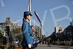 The general rehearsal of the ceremony on the occasion of the promotion of the youngest officers of the Serbian Army was held in front of the House of the National Assembly.Generalna proba svecanosti povodom promocije najmladjih oficira Vojske Srbij