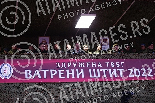 Joint tactical exercise with combat shooting 