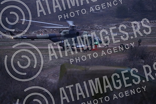 Joint tactical exercise with combat shooting 