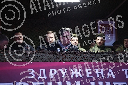 Joint tactical exercise with combat shooting 