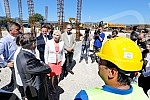 The Vice-President of the Government of the Republic of Serbia and the Minister of Mining and Energy, Zorana Mihajlovic, visited the works on the construction of the main metering and regulation station of the Serbia-Bulgaria gas interconnection, the