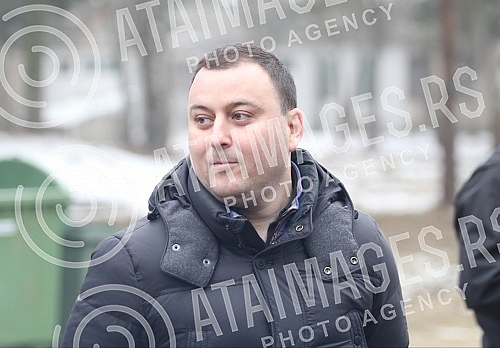 Aleksandar Vulin - Labor Minister, Nebojsa Stefanovic - Interior Minister Zoran Djordjevic - Defence Minister Miroslav Cuckovic - Obrenovac Mayor visited the temporary reception center for migrants.Aleksandar Vulin - ministar za rad, Nebojsa Stefano