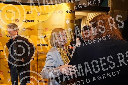 The fifth annual award ceremony of the GODUM Association of Jazz, Rock and Popular Music Musicians was held at the Vuk Cultural Institution.Peta godisnja dodela nagrada GODUM Udruzenja muzicara dzez, rok i zabavne muzike odrzana je u Ustanovi kultu