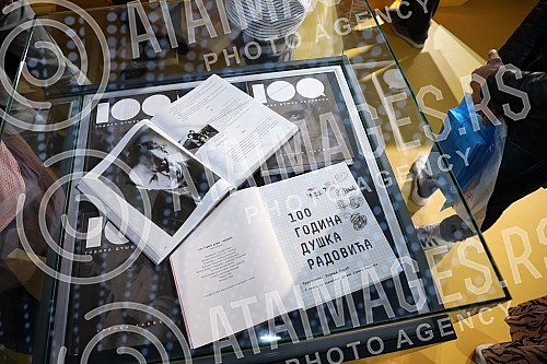 The promotion of the capital edition of 100 years of Duska Radovic, published by Mascom, was held at the Poste Srbije stand at the Belgrade Book Fair.Promocija kapitalnog izdanja 100 godina Duska Radovica u izdanju Mascoma odrzana je na standu Post