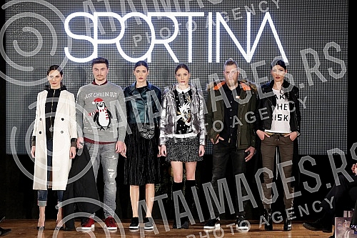 A humanitarian fashion show for the children of the receptionist.Humanitarna modna revija za decu prihvatilista. 