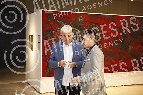 The Deputy Prime Minister of the Republic of Serbia and Minister of Culture and Information Maja Gojkovic opened the exhibition 