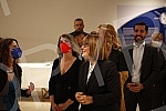 The Deputy Prime Minister of the Republic of Serbia and Minister of Culture and Information Maja Gojkovic opened the exhibition 