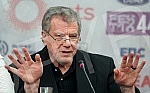Konferencija za medije americkog reditelja Dzona Mektirnana (John McTiernan) na 44 FESTU u Sava centru. 