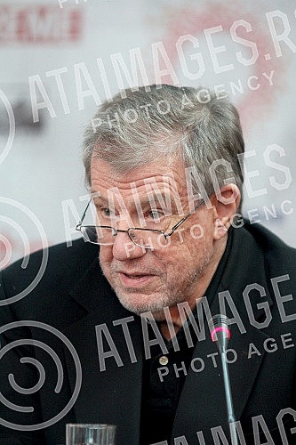 Konferencija za medije americkog reditelja Dzona Mektirnana (John McTiernan) na 44 FESTU u Sava centru. 